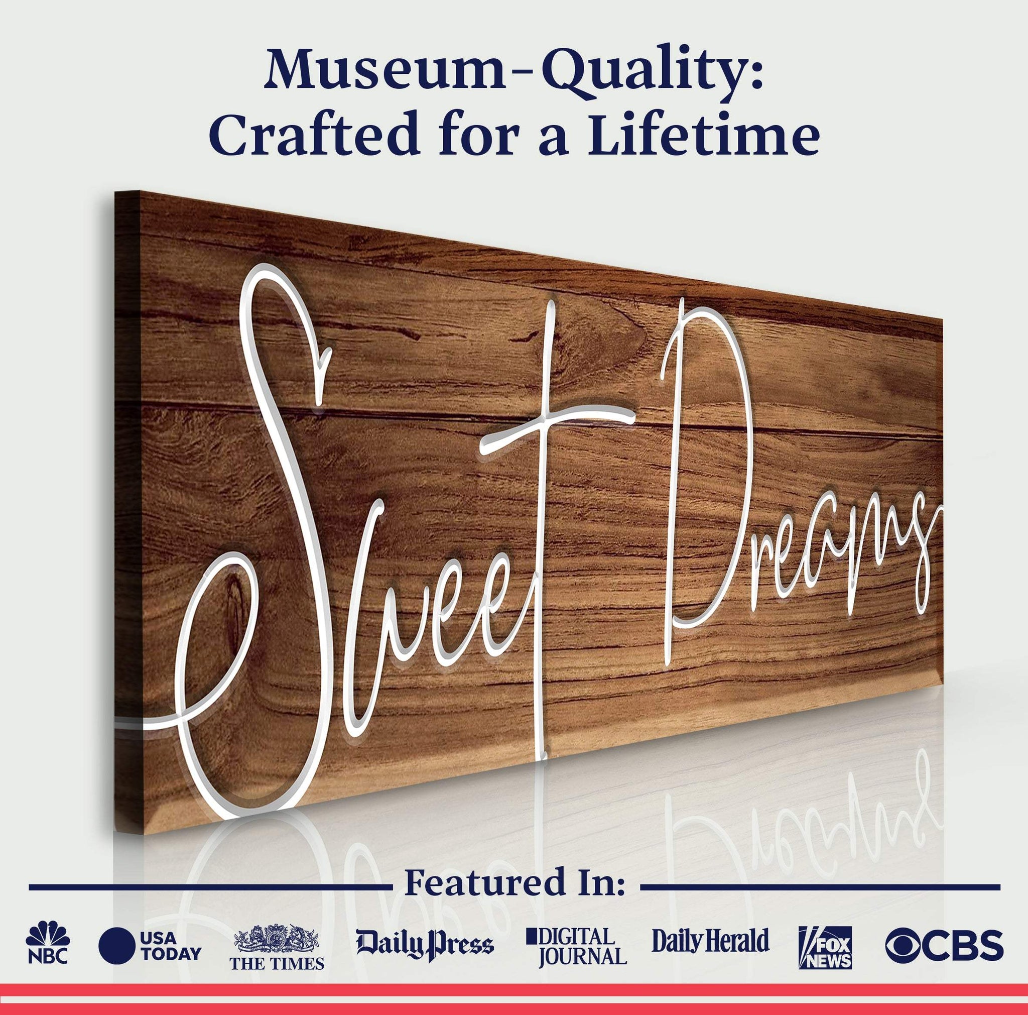 Sweet Dreams Sign VII - Tailored Canvases - Flyclothing LLC