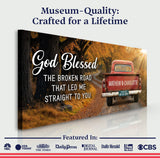Custom Vintage Truck Couple Sign II - Tailored Canvases - Flyclothing LLC