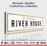 River House Sign - Tailored Canvases - Flyclothing LLC