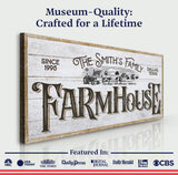 Personalized Farmhouse Sign V - Tailored Canvases - Flyclothing LLC