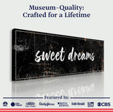 Sweet Dreams Sign IV - Tailored Canvases - Flyclothing LLC