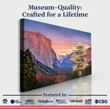 Yosemite Sunset Family Names Sign - Tailored Canvases - Flyclothing LLC