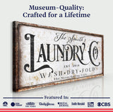 The Never Ending Cycle Laundry Sign - Tailored Canvases - Flyclothing LLC