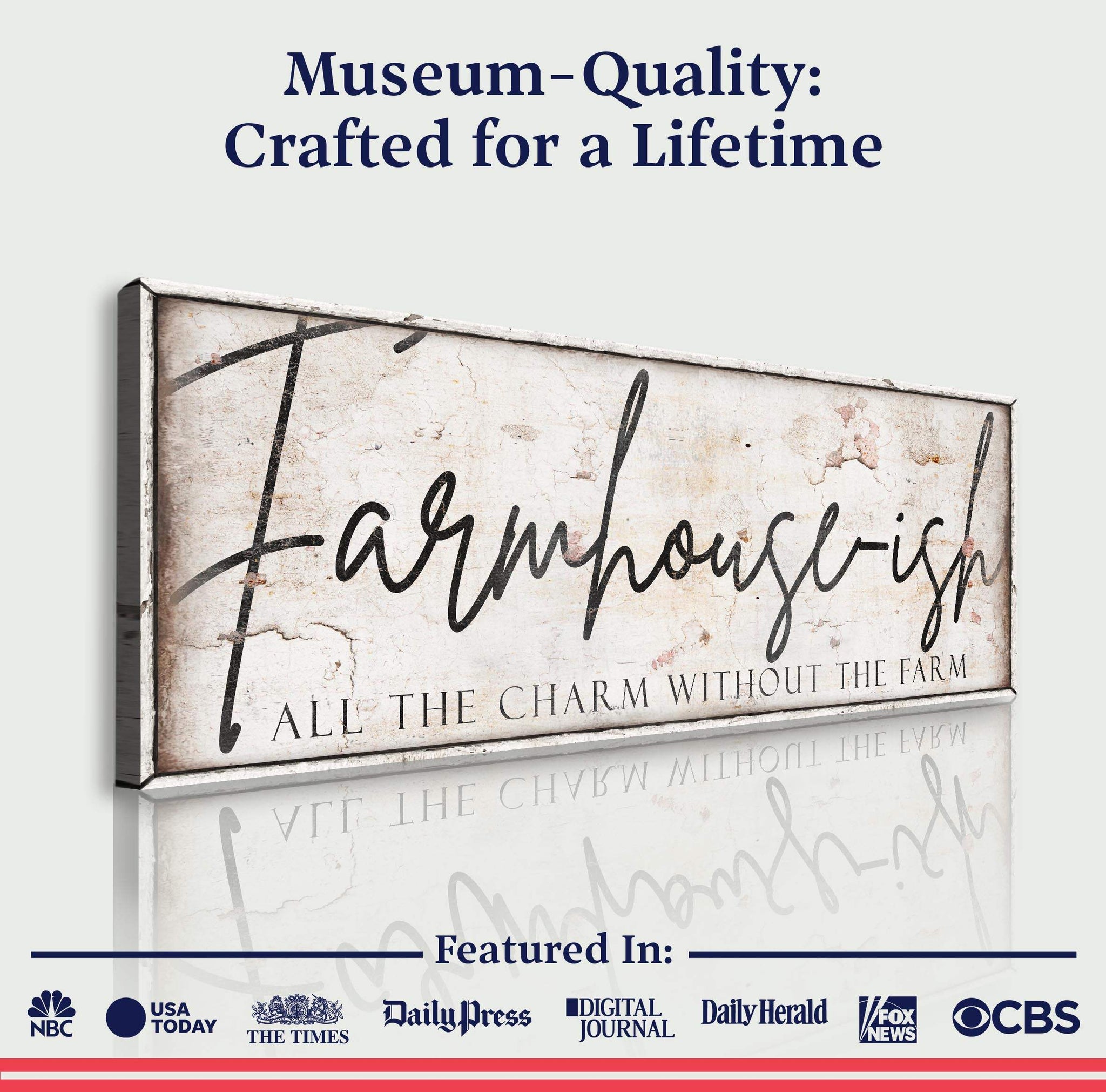 Farmhouse-Ish Sign IV - Tailored Canvases - Flyclothing LLC