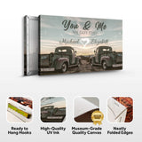 Vintage Truck Themed We Got This Couple Sign - Tailored Canvases - Flyclothing LLC