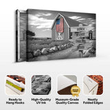Family Names American Barn Sign - Tailored Canvases - Flyclothing LLC