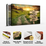 Winding Road Family Names Sign - Tailored Canvases - Flyclothing LLC