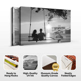 Romantic Swing Family Names Sign - Tailored Canvases - Flyclothing LLC
