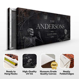 Personalized Gothic Sign VI - Tailored Canvases - Flyclothing LLC