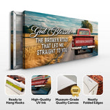 Custom Vintage Truck Couple Sign IV - Tailored Canvases - Flyclothing LLC