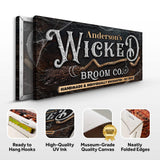 Personalized Wicked Halloween Sign II - Tailored Canvases - Flyclothing LLC