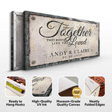 Together Sign IV - Tailored Canvases - Flyclothing LLC