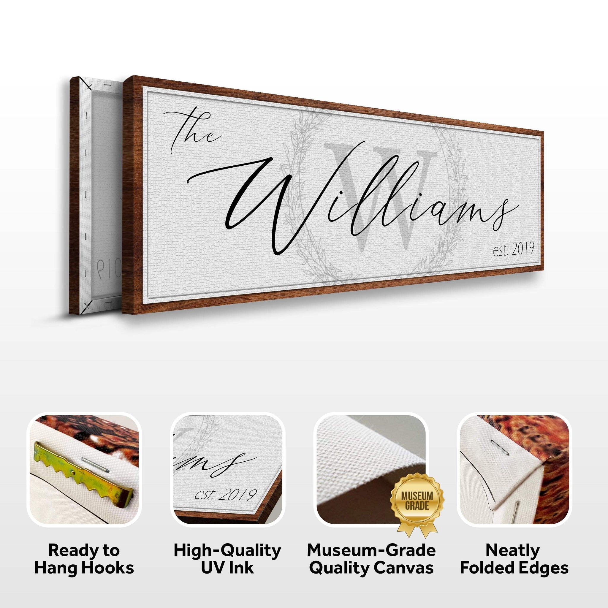 Family Sign - Tailored Canvases - Flyclothing LLC