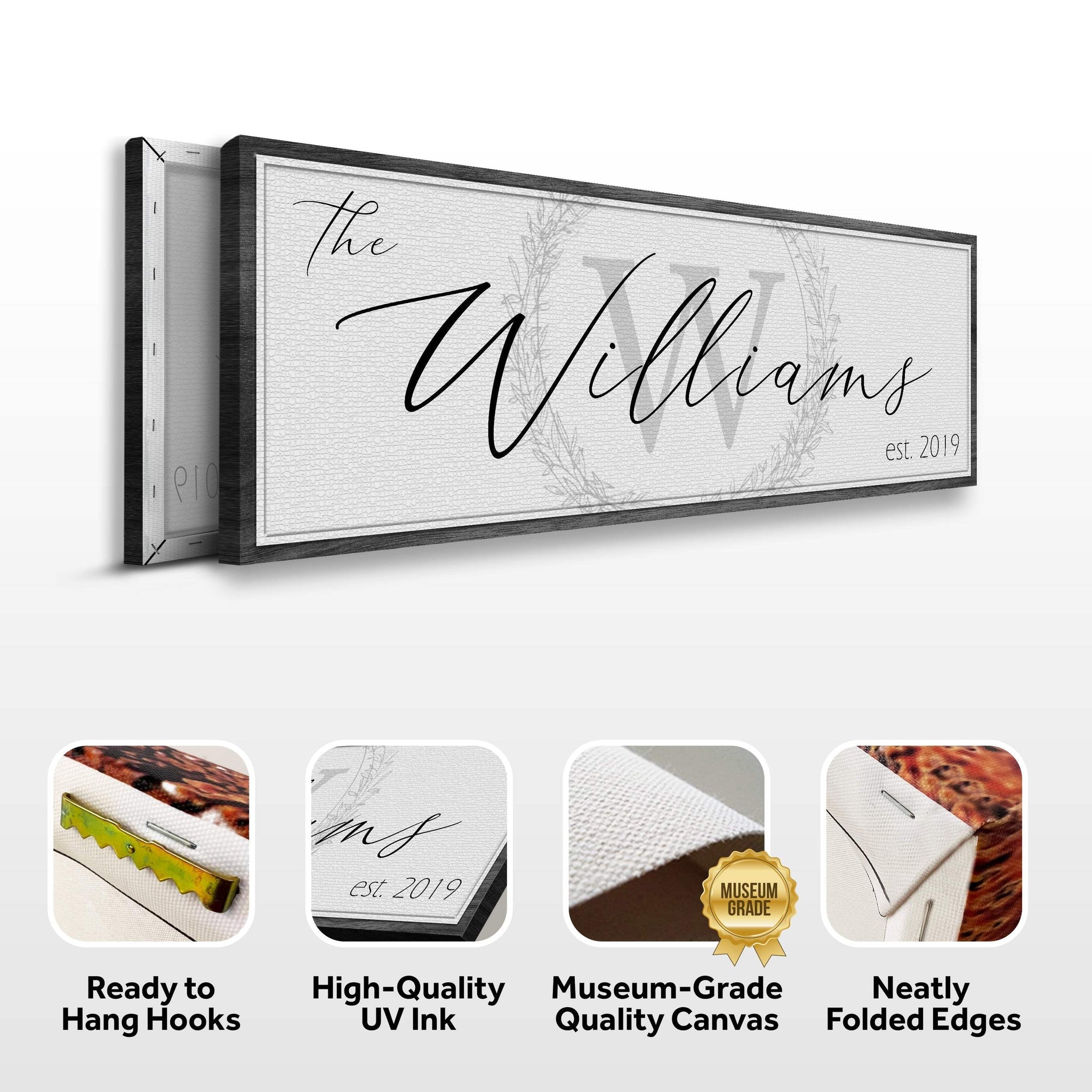 Family Sign XVII - Tailored Canvases - Flyclothing LLC