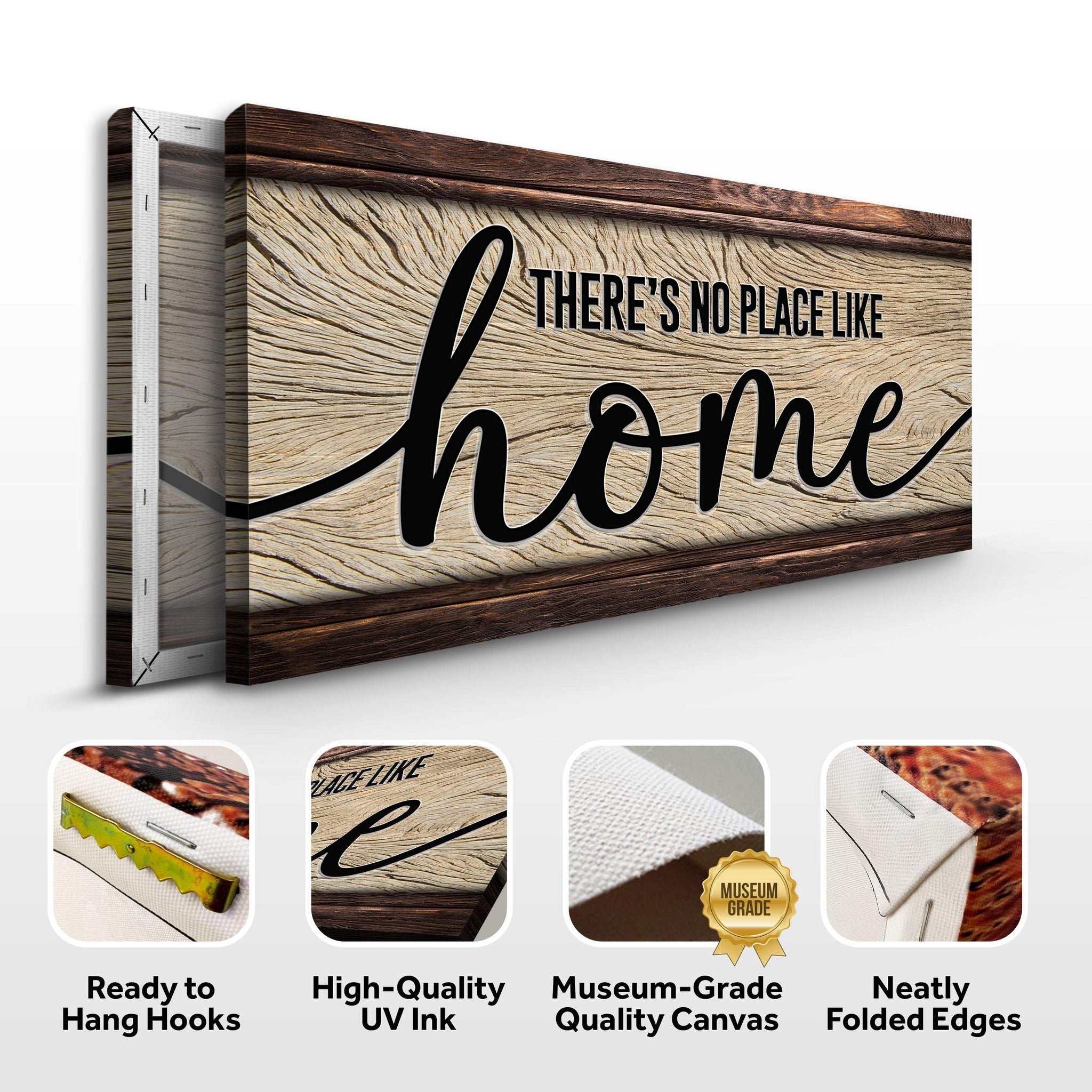 No Place Like Home Sign - Tailored Canvases - Flyclothing LLC