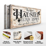 The Haunted Elixir Lounge Halloween Sign II - Tailored Canvases - Flyclothing LLC