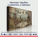 Cabin Forest Themed We Got This Couple Sign - Tailored Canvases - Flyclothing LLC