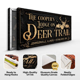 Hunting Lodge Sign - Tailored Canvases - Flyclothing LLC