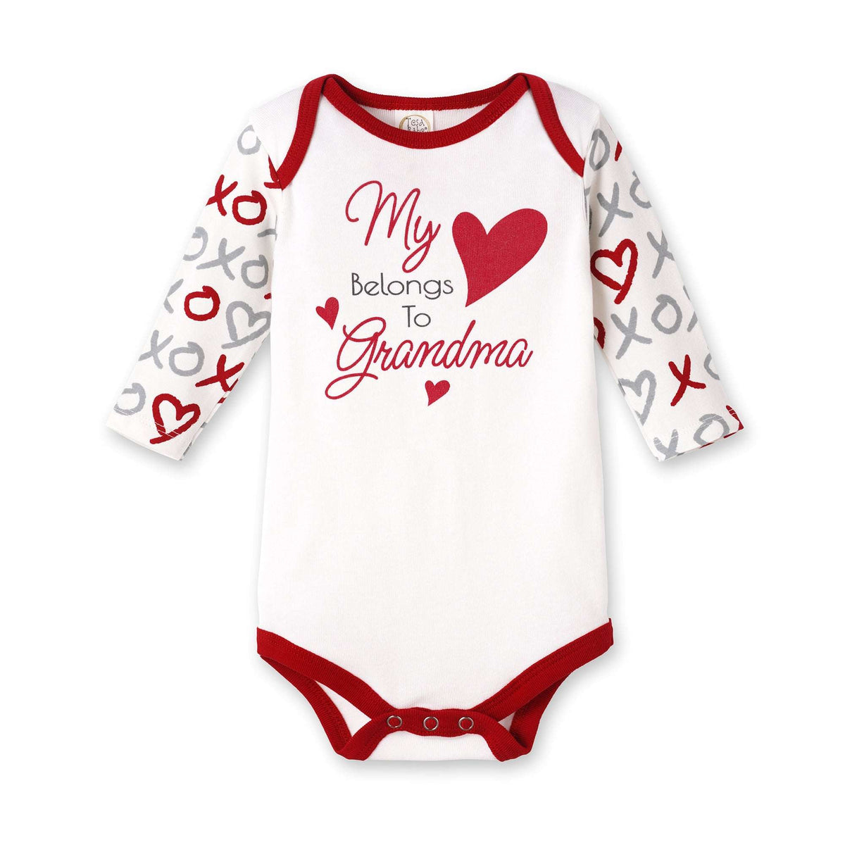 Grandma Baby Bodysuit – Cotton Heart One Piece Mother's Day - Tesa Babe - Flyclothing LLC