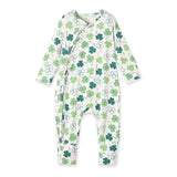 Shamrock Zip Romper – Convertible Cuff Bamboo Irish Sleeper - Tesa Babe - Flyclothing LLC