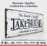 Lake House Sign VII - Tailored Canvases - Flyclothing LLC