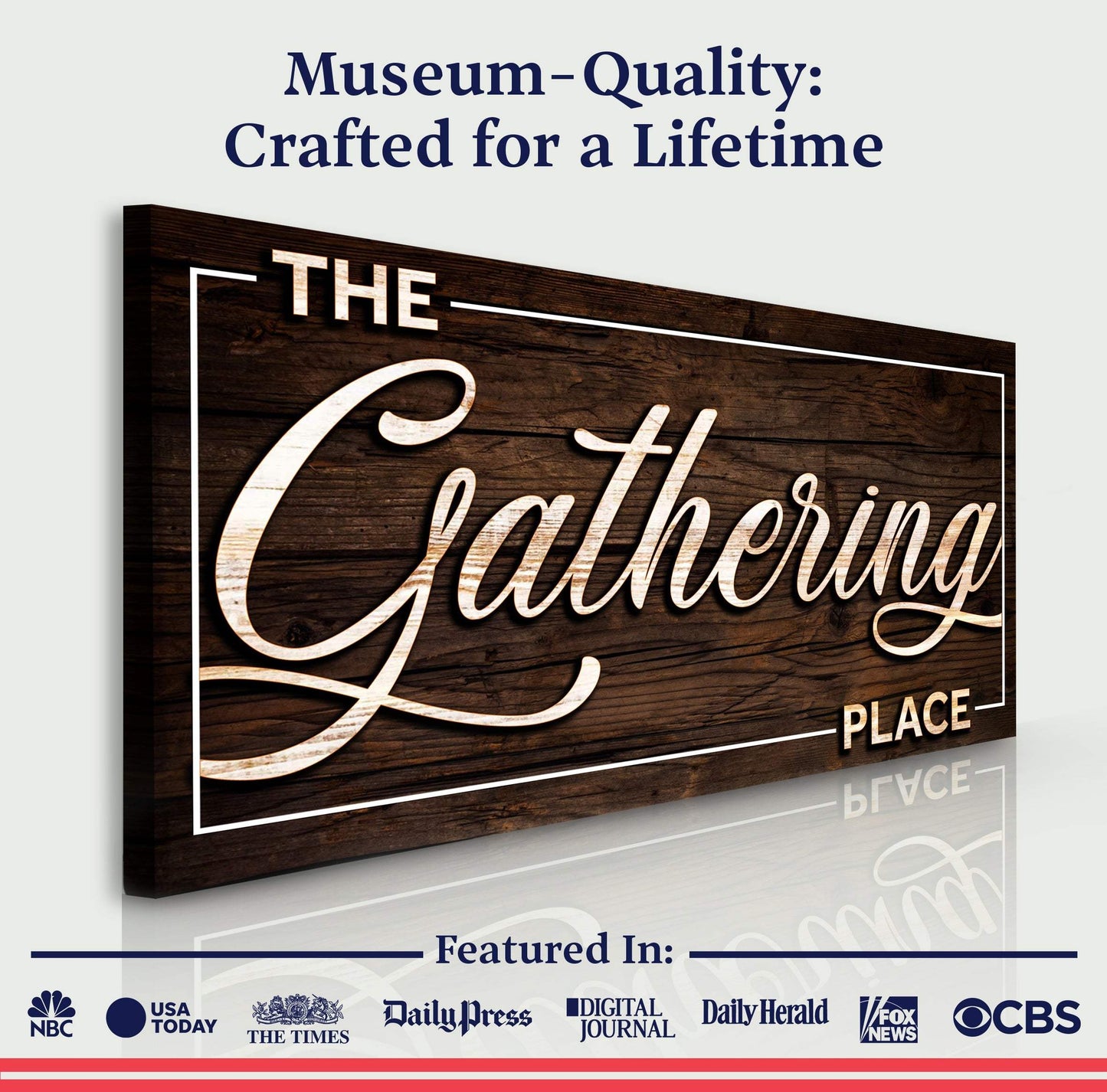 The Gathering Place Sign - Tailored Canvases - Flyclothing LLC