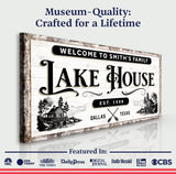 Lake House Sign VIII - Tailored Canvases - Flyclothing LLC