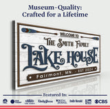 Lake House Sign XII - Tailored Canvases - Flyclothing LLC