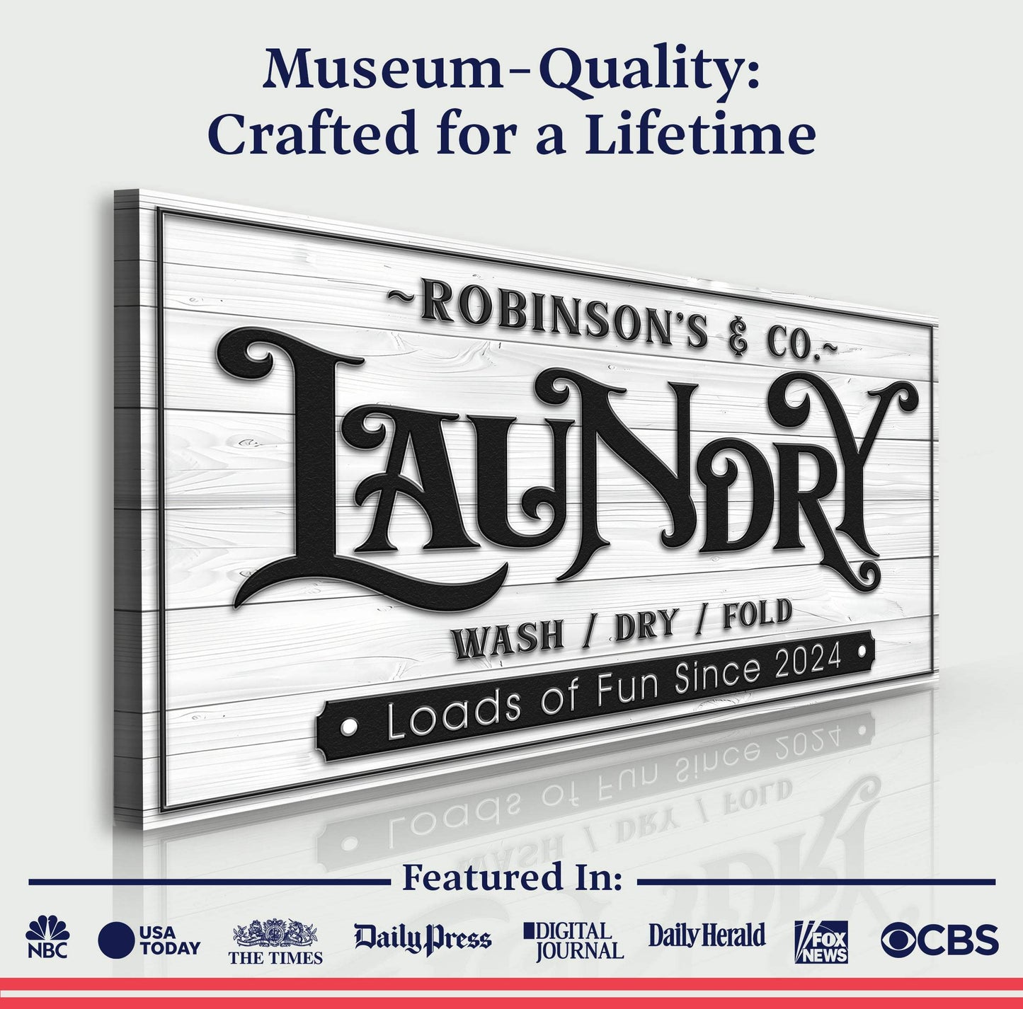 Laundry Room Sign IX - Tailored Canvases - Flyclothing LLC