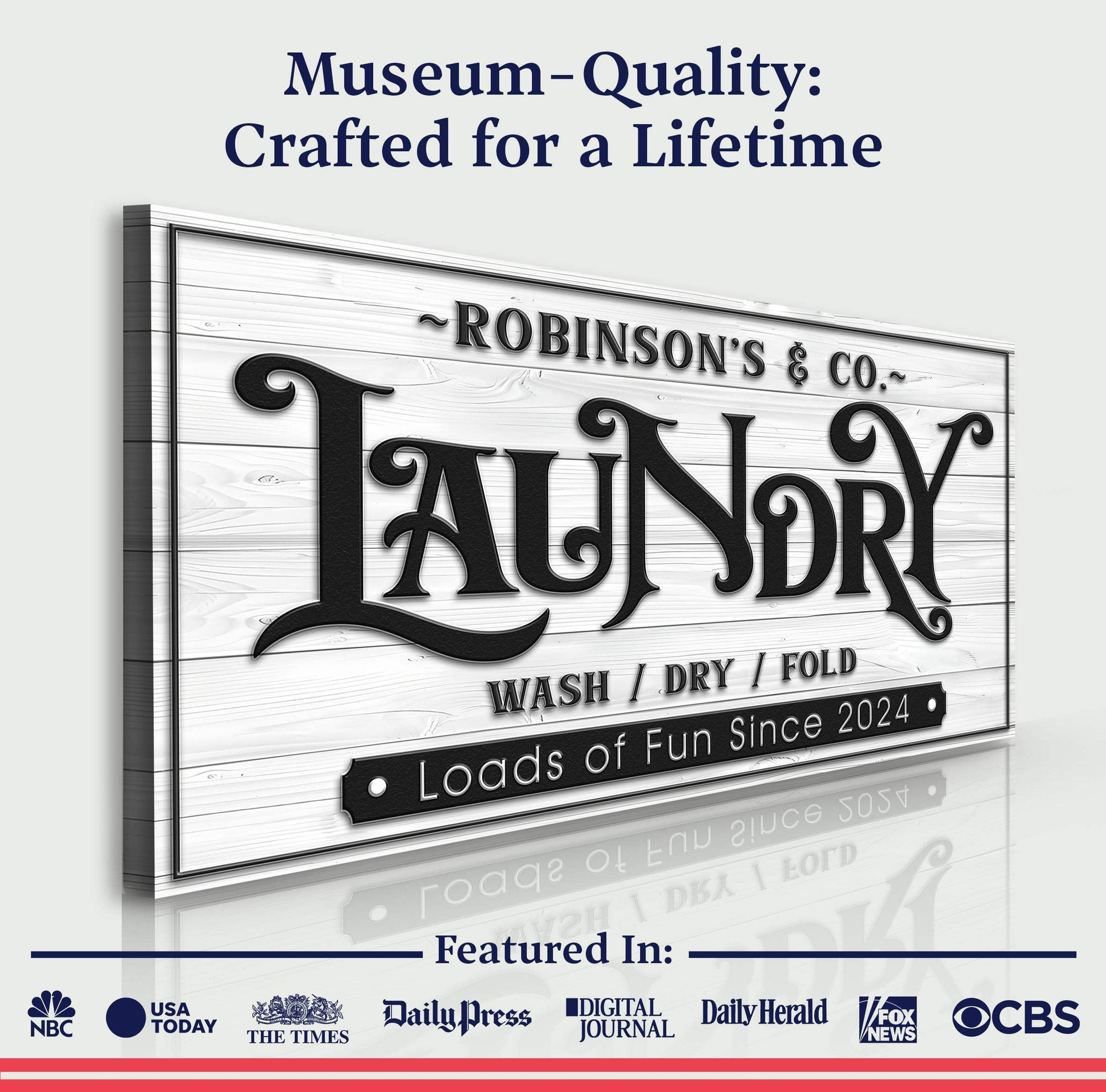 Laundry Room Sign IX - Tailored Canvases - Flyclothing LLC