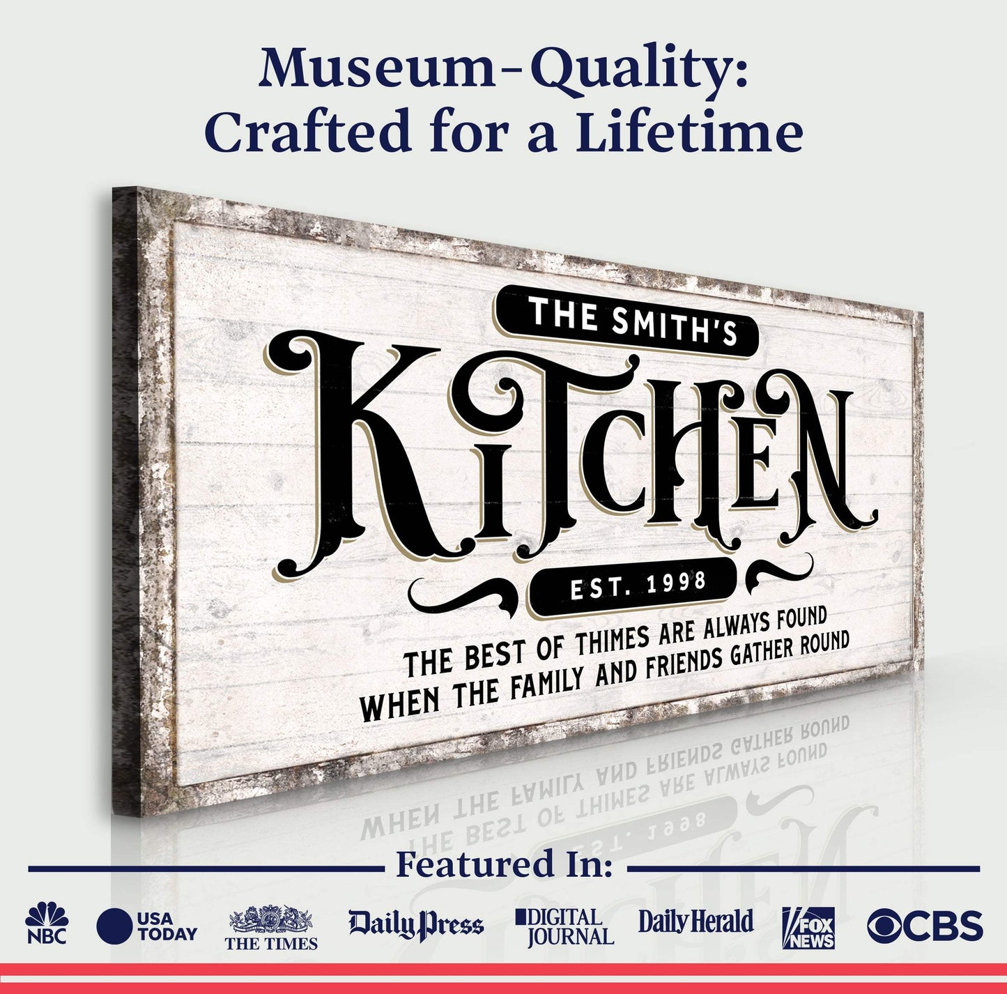 Kitchen Sign VII - Tailored Canvases - Flyclothing LLC