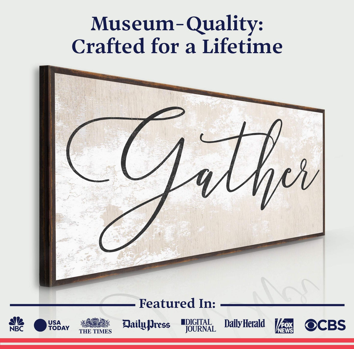 Gather Sign XII - Tailored Canvases - Flyclothing LLC