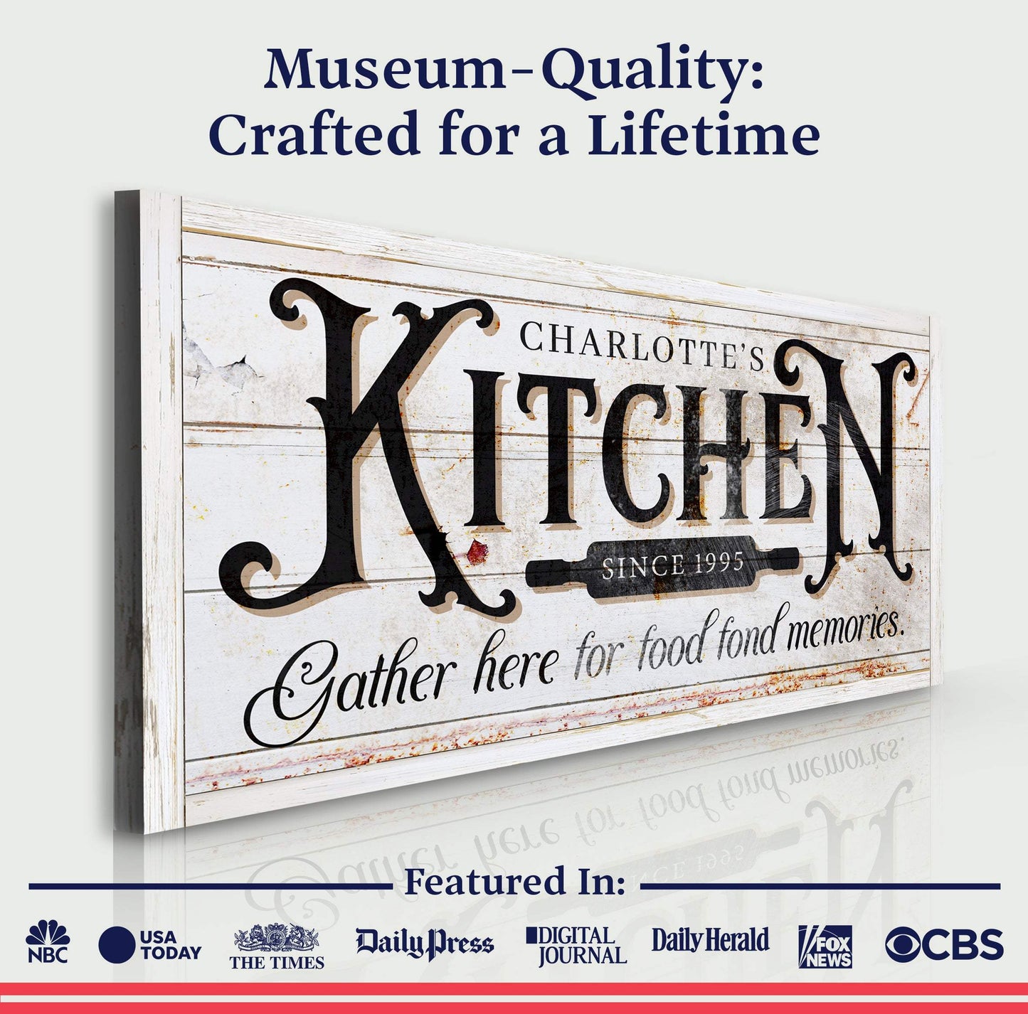 Kitchen Sign XII - Tailored Canvases - Flyclothing LLC
