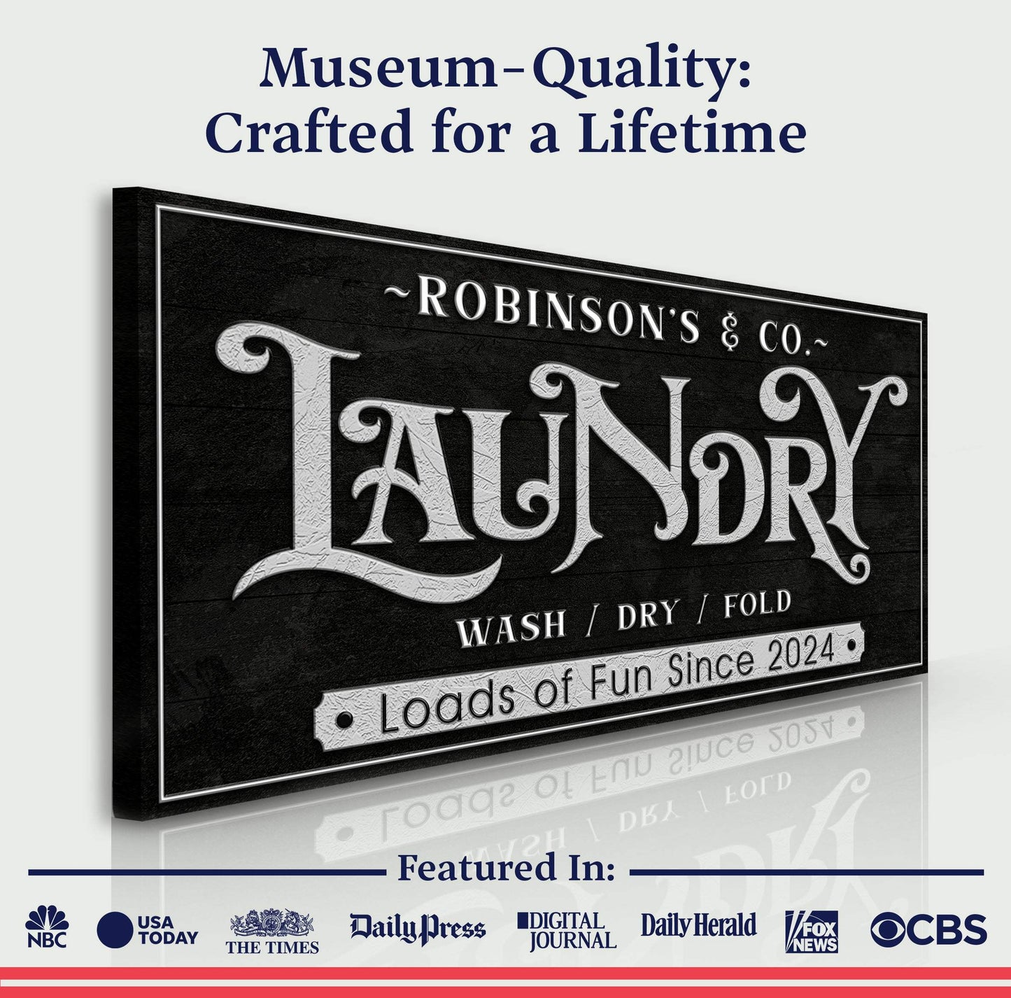 Laundry Room Sign V - Tailored Canvases - Flyclothing LLC