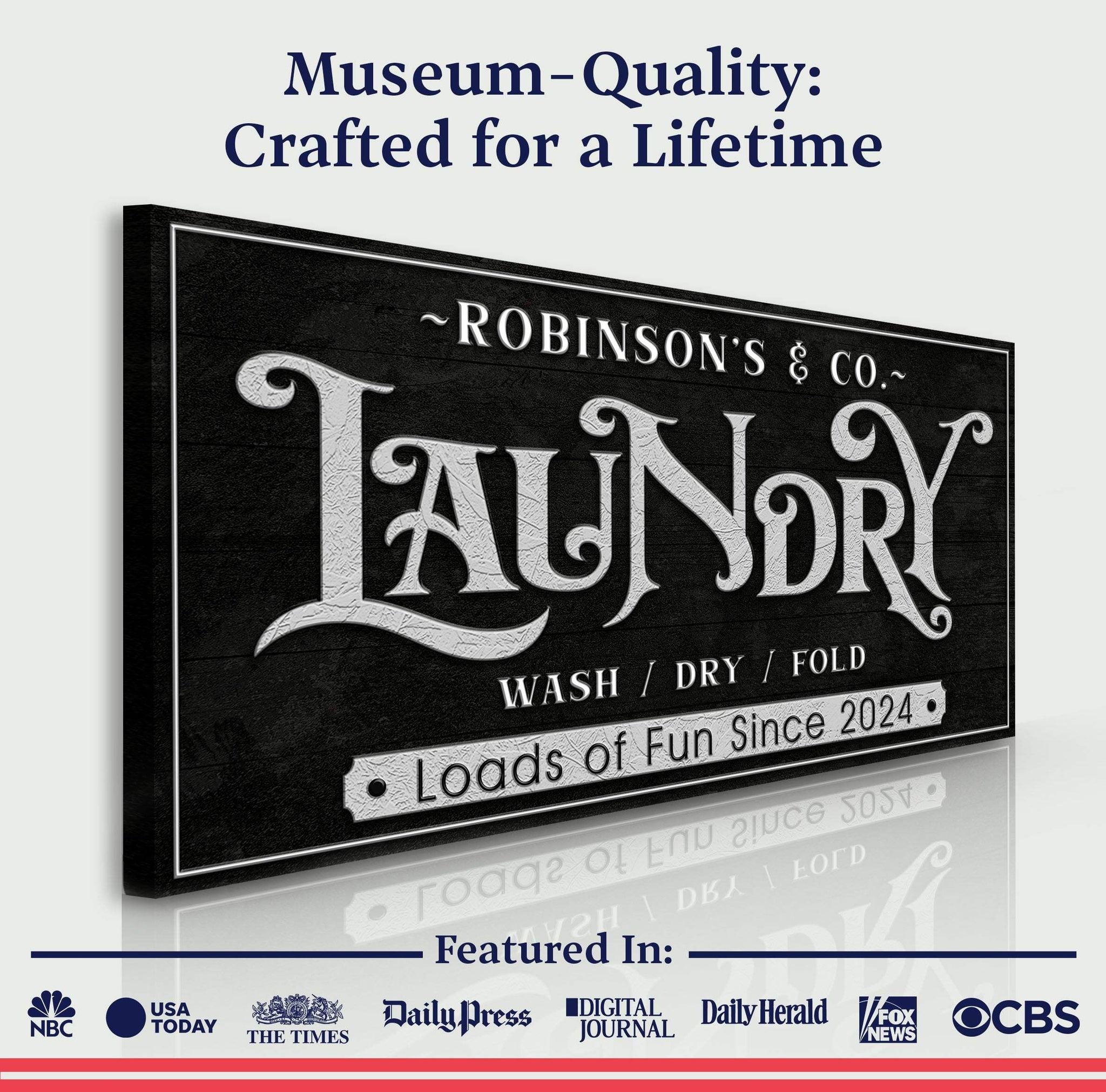 Laundry Room Sign V - Tailored Canvases - Flyclothing LLC
