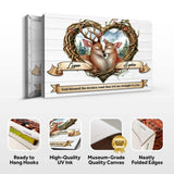 Couple Deer Sign IV - Tailored Canvases - Flyclothing LLC