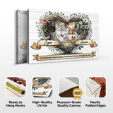 Couple Wolves Sign - Tailored Canvases - Flyclothing LLC