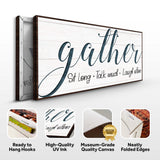Gather Sign V - Tailored Canvases - Flyclothing LLC