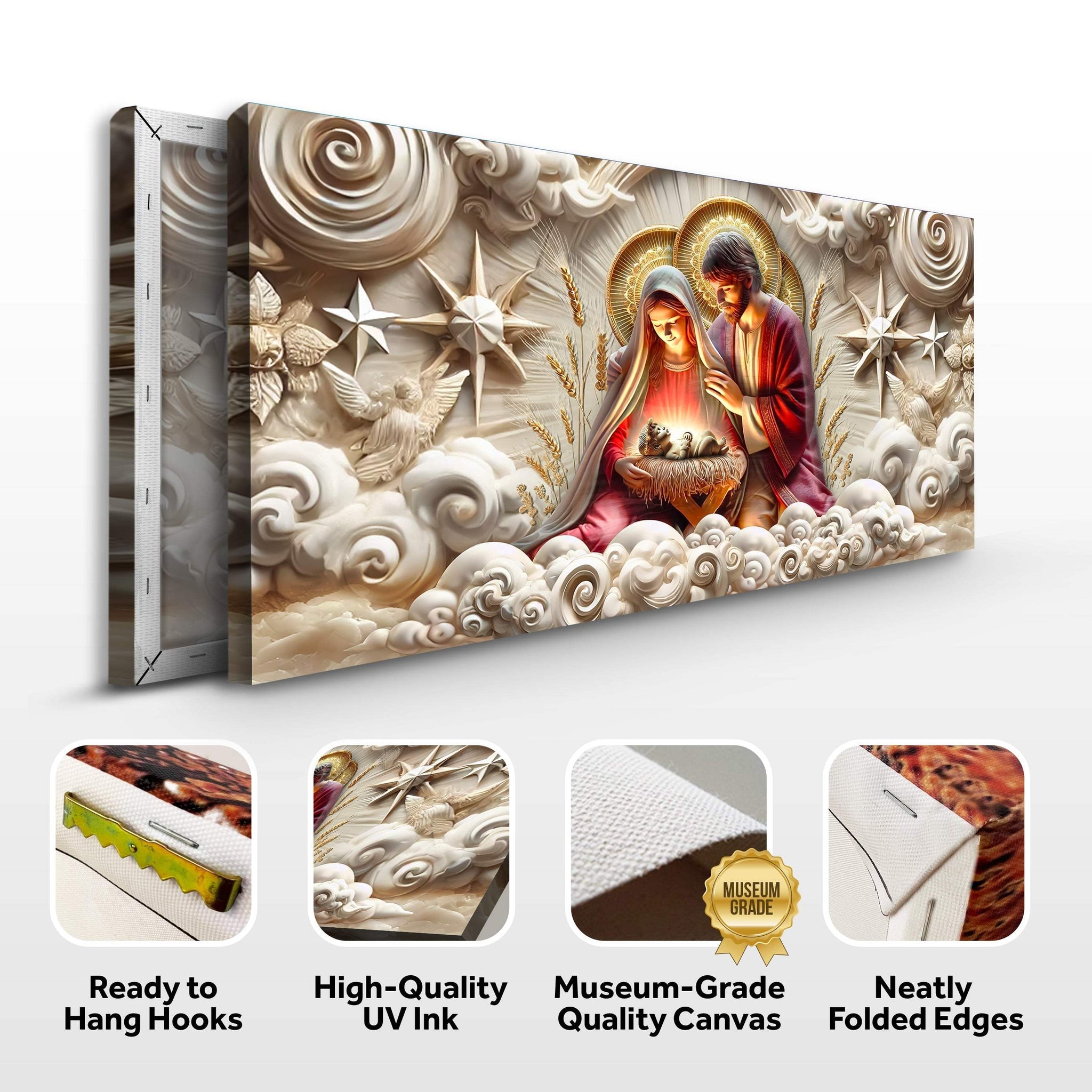 3D Faith Wall Art - Tailored Canvases - Flyclothing LLC