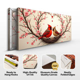 3D Cardinals Wall Art II - Tailored Canvases - Flyclothing LLC