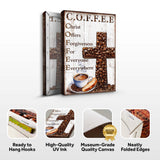 Our C.O.F.F.E.E Faith Sign V - Tailored Canvases - Flyclothing LLC