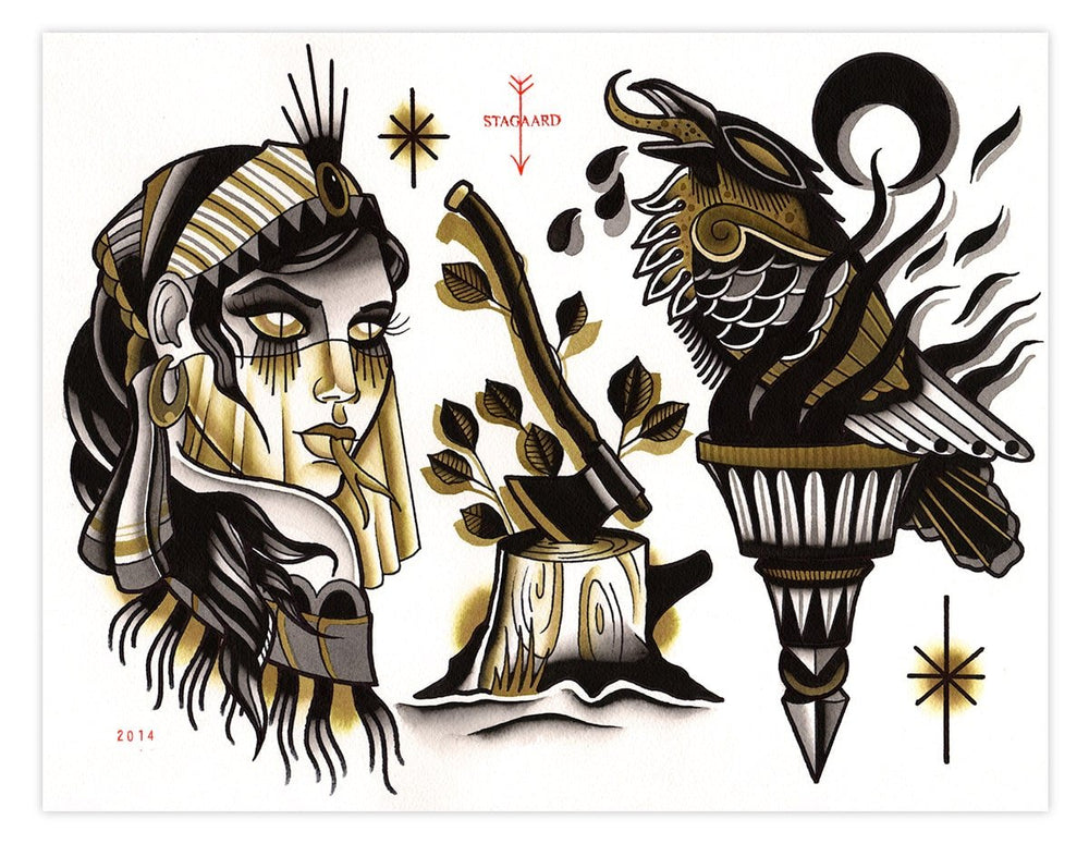 Black Market Art Company Imortality Print