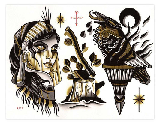 Black Market Art Company Imortality Print - Black Market Art Company - Flyclothing LLC