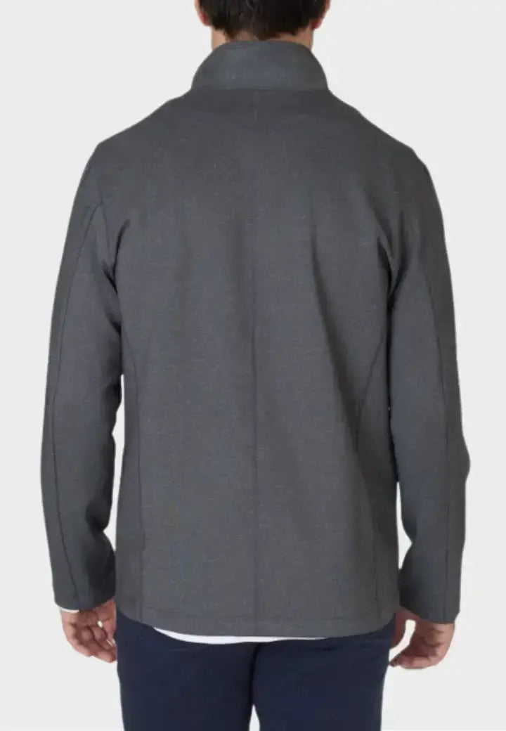 In-Flight Stretch Blazer - Charcoal Gray - Buki - Flyclothing LLC