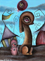 Black Market Art Company In the Circus Print