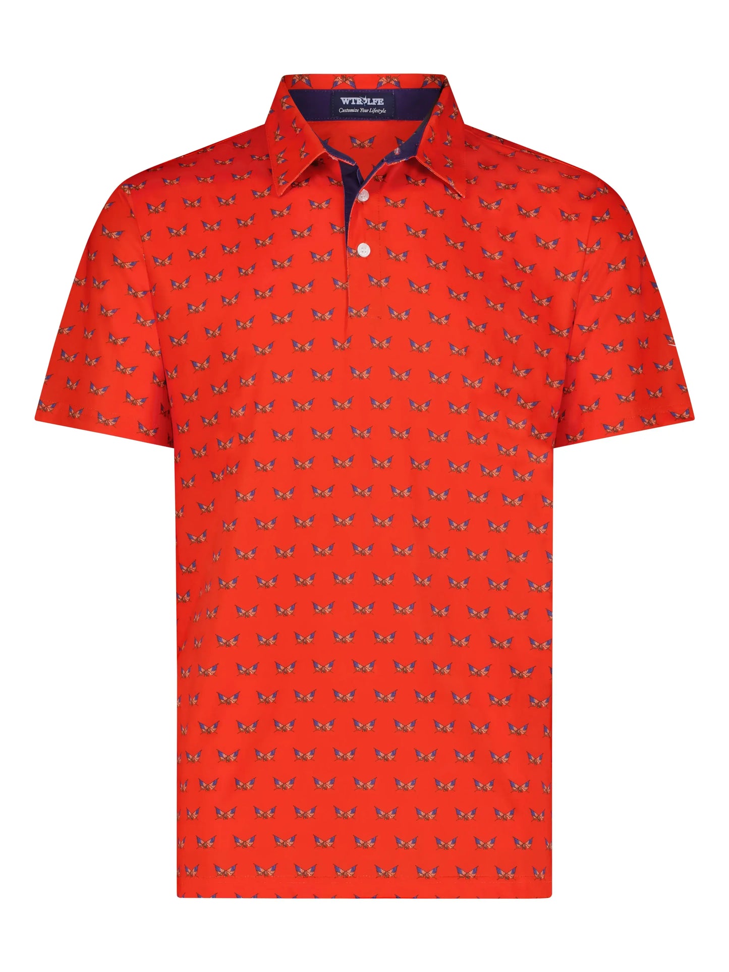 Independence Performacne Polo - White Water Life - Flyclothing LLC