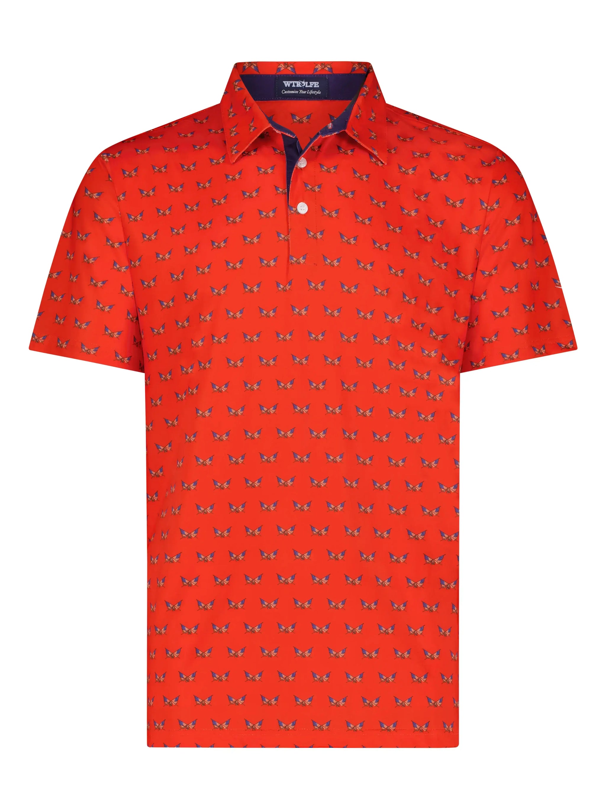 Independence Performacne Polo - White Water Life - Flyclothing LLC