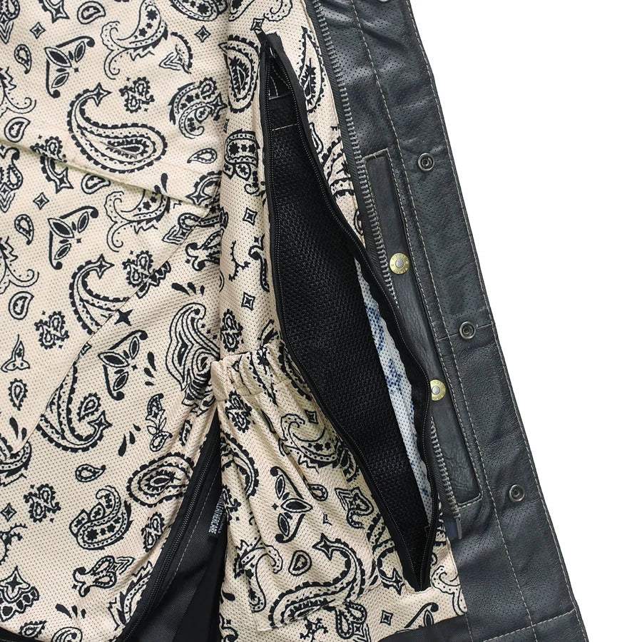 Inferno Rogue Men's Leather Vest (Limited Edition) - First Manufacturing Company - Flyclothing LLC