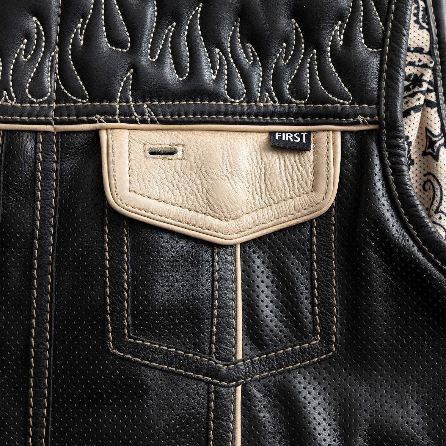 Inferno Rogue Men's Leather Vest (Limited Edition) - First Manufacturing Company - Flyclothing LLC