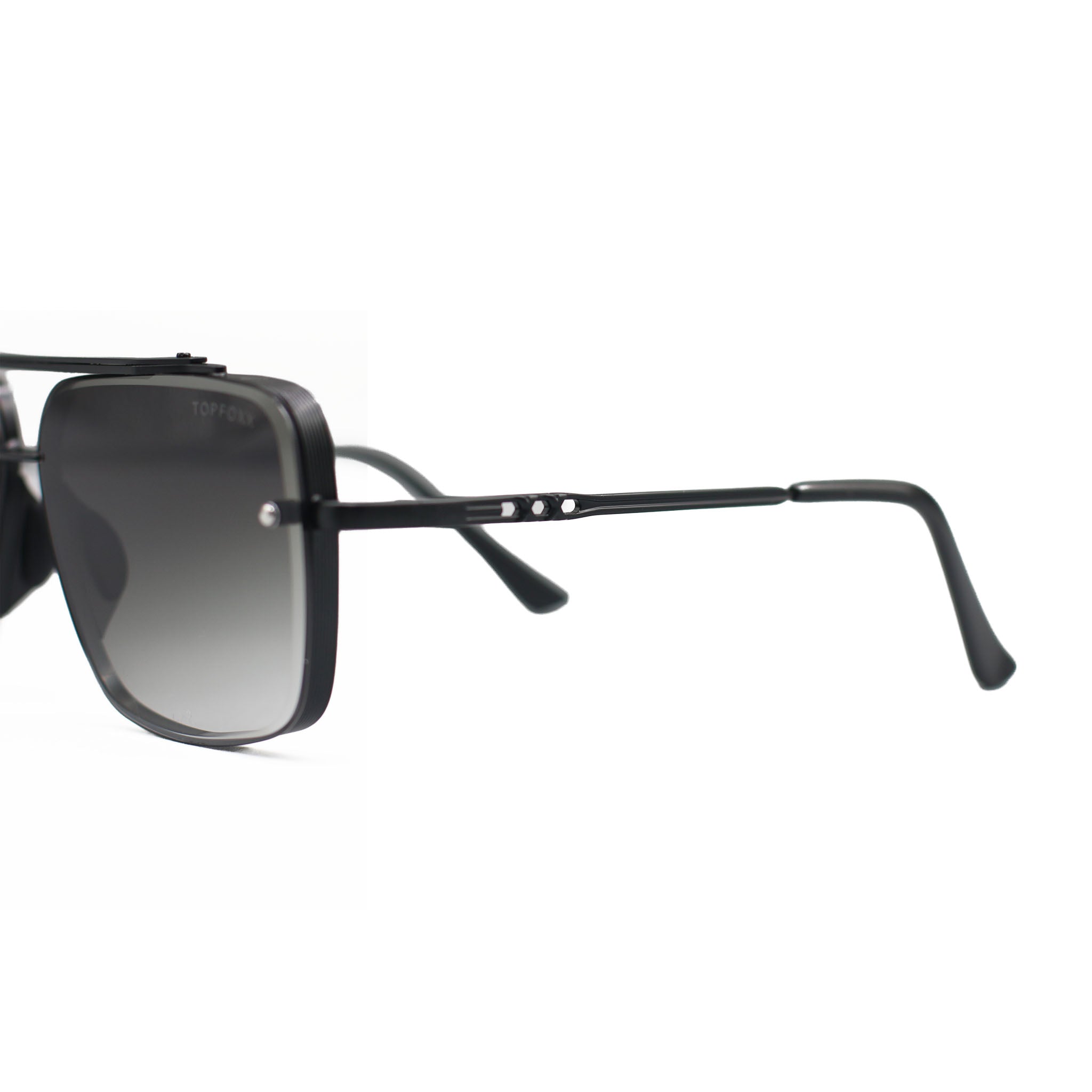 Smaller Bella Midnight - Tangle Free Aviator Sunglasses - TopFoxx - Flyclothing LLC